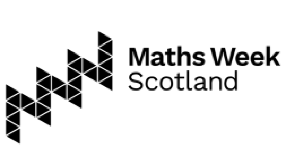 Maths Week Scotland text in black
