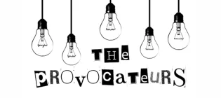 Provocateurs logo on black background