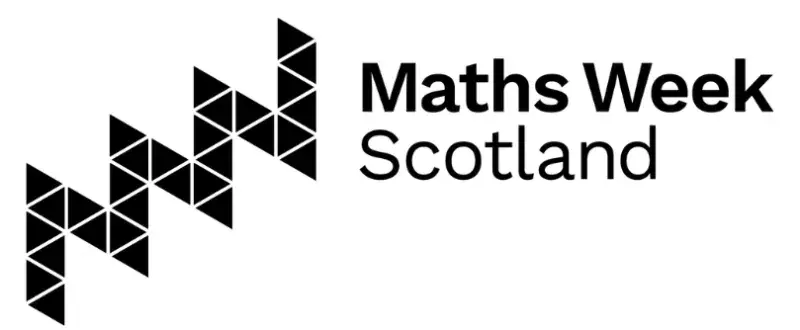 Maths Week Scotland text in black