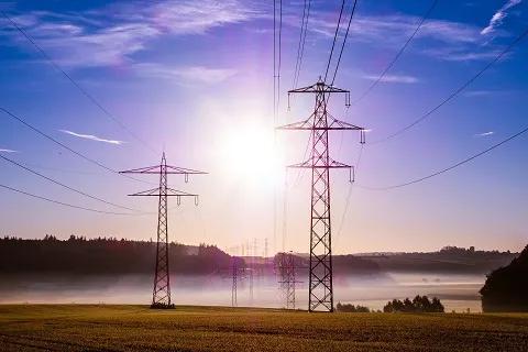 Transmission towers 