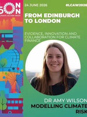 Amy Wilson speaker London Climate Action Week
